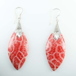 Earring Lanz. Coral