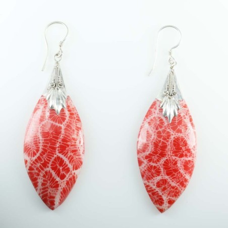 Earring Lanz. Coral