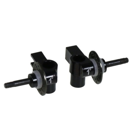 SP AL Front Knuckle 1deg w/Brake Disk:Mini-Z F1