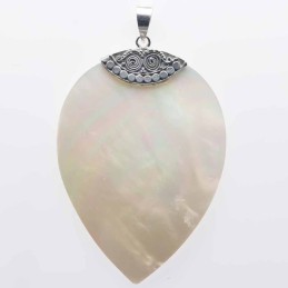 PendantsDrop 43x59mm. Mother Of Pearl