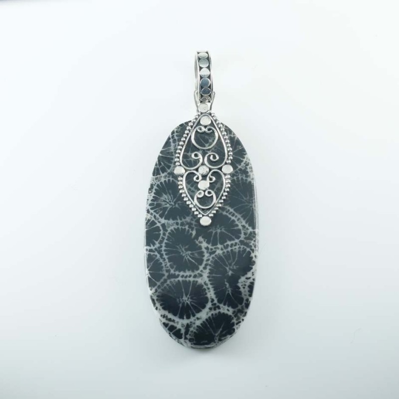 Pendant Oval Coral