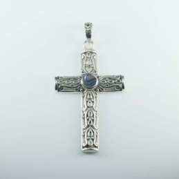 Pendant Cross 29x49mm.Abalon Shell