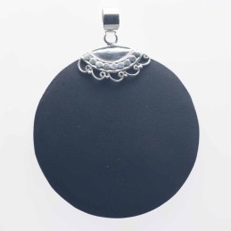 Pendant  Round 45mm. Volcano Stone