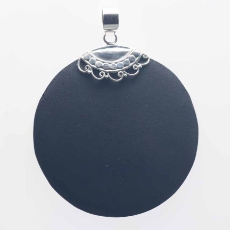 Pendant  Round 45mm. Volcano Stone