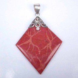 Pend. square oposite coral