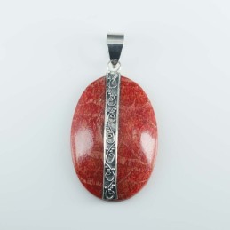 Pendant Oval Coral