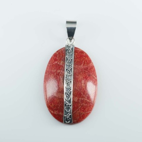 Pendant Oval Coral