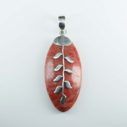 Pendant Oval Coral