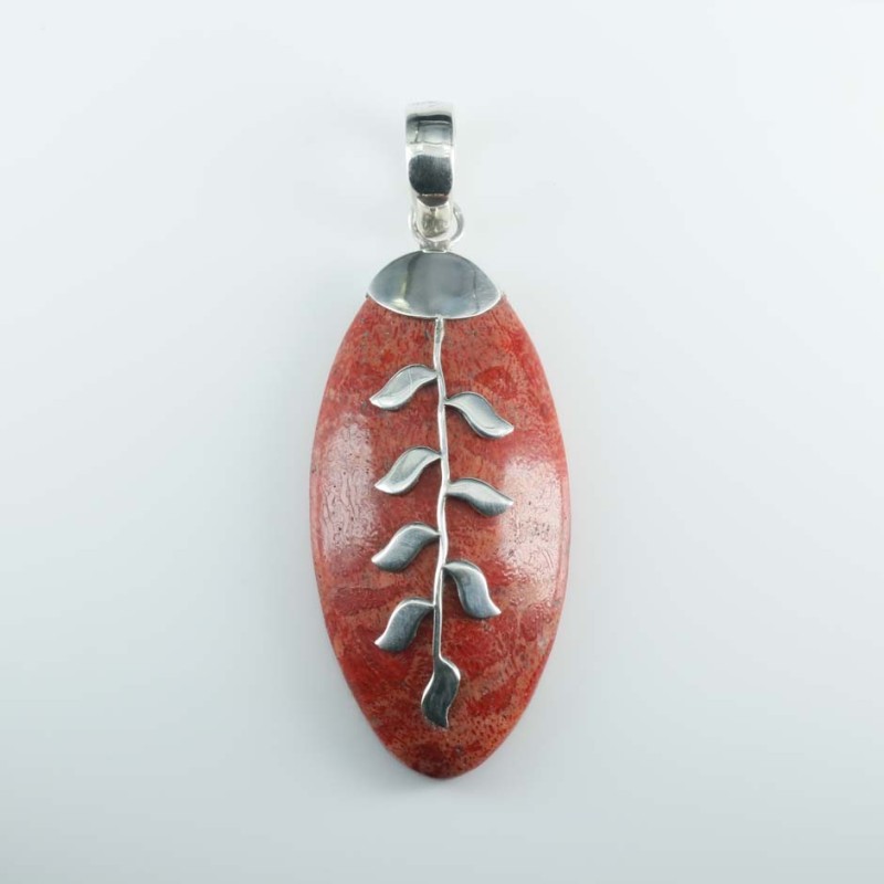 Pendant Oval Coral