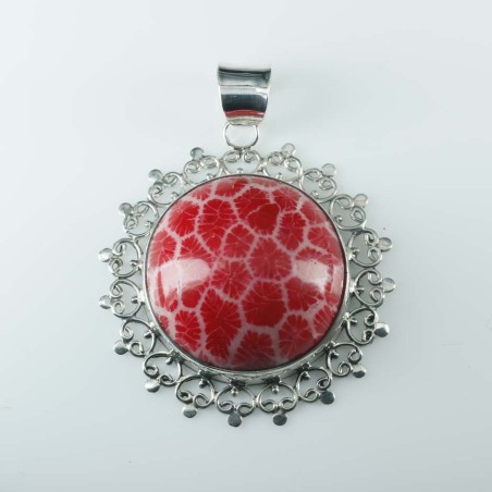 Pendant Round Coral