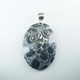 Pendant Oval Coral