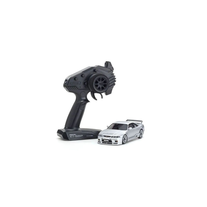 MINI-Z AWD NISSAN SKYLINE GT-R NISMO(R33) Silver R