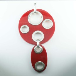 Pendant Round Coral