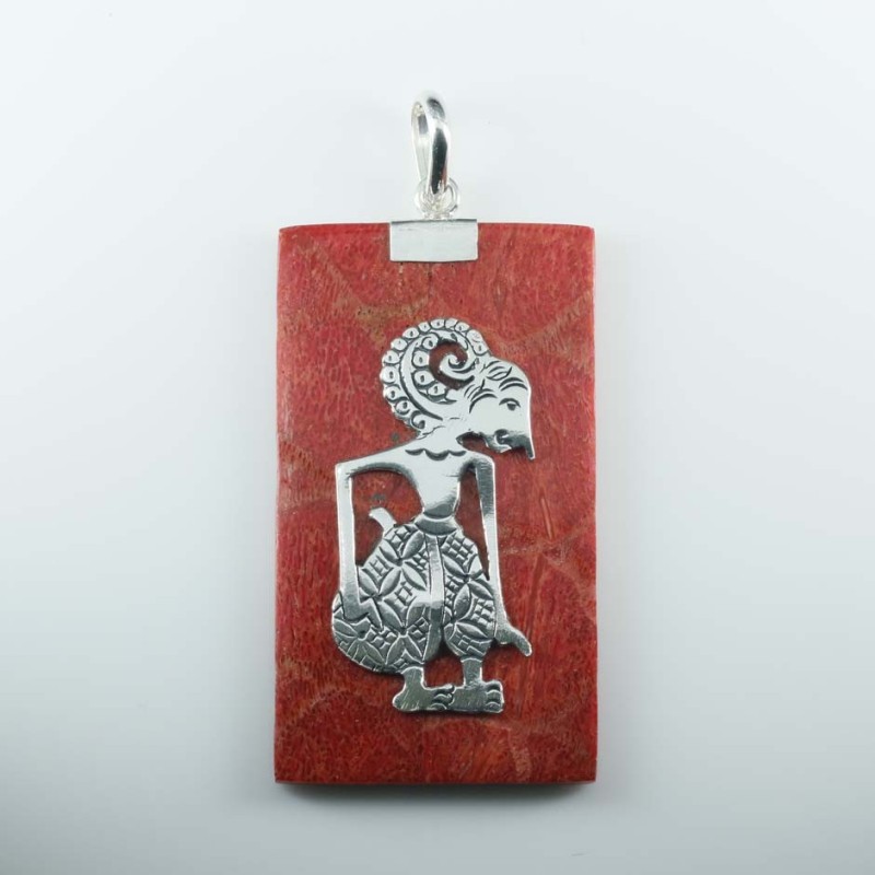 Pendant Rectangle Coral