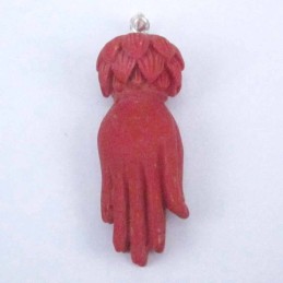 Pendant Hands red