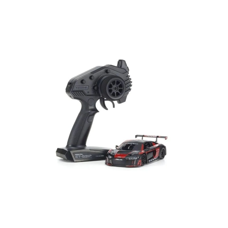 MINI-Z RWD Audi R8 LMS 2016 Black/Red Readyset 3
