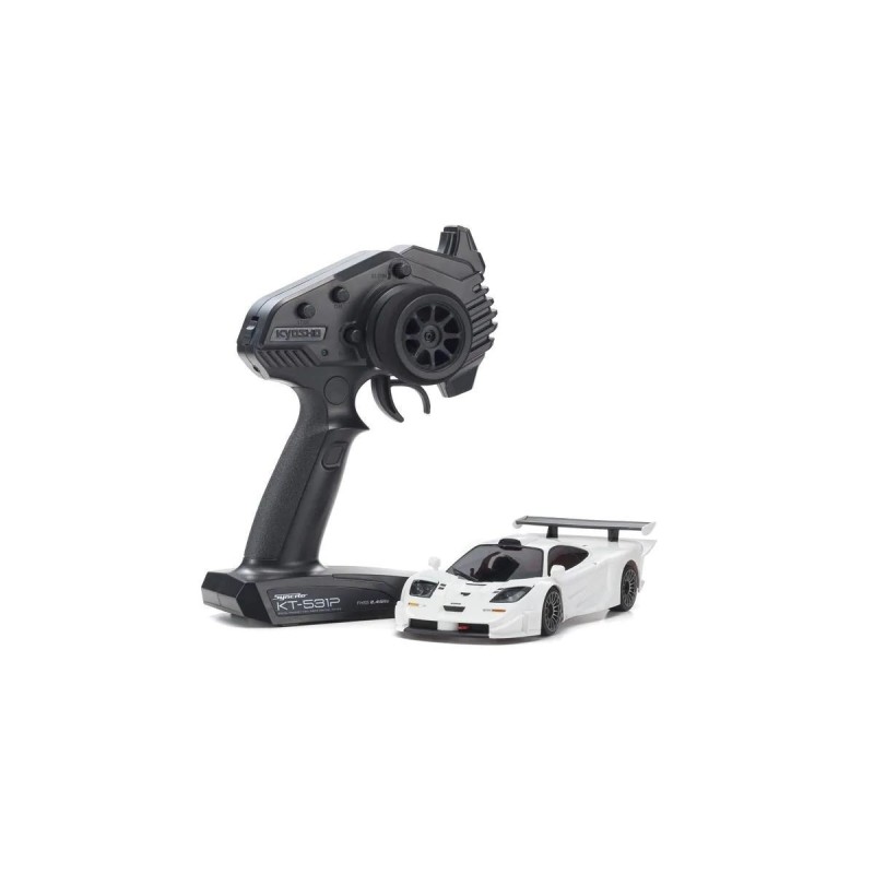 MINI-Z RWD McLaren F1 GTR White Readyset RTR 32332