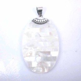 Pendant Oval MOP Shell