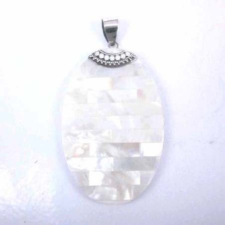 Pendant Oval MOP Shell