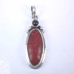 Pendant Oval Coral