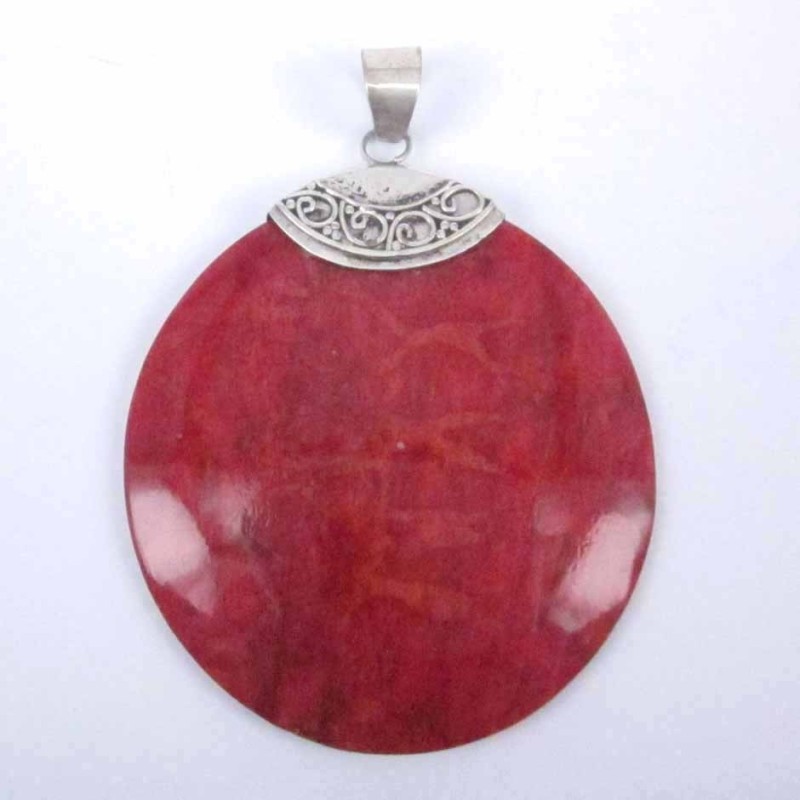 Pendant Round Coral