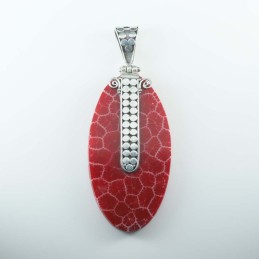 Pendant Oval Coral