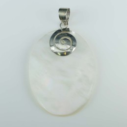Pendant Oval MOP Shell