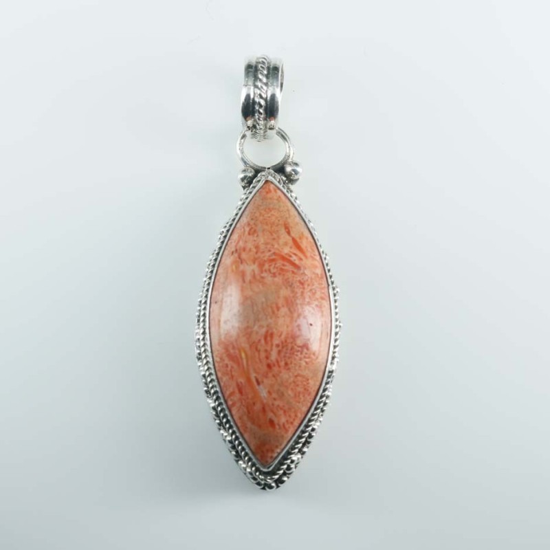Pendant Oval Coral