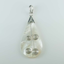 Pendant Drop MOP Shell