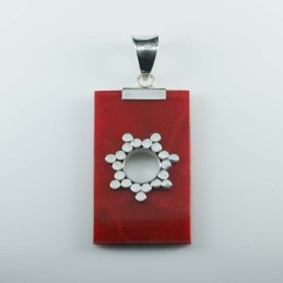 Pendant Square Coral
