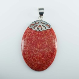 Pendant Oval Coral