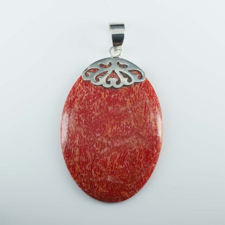 Pendant Oval Coral