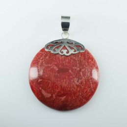 Pendant Round Coral