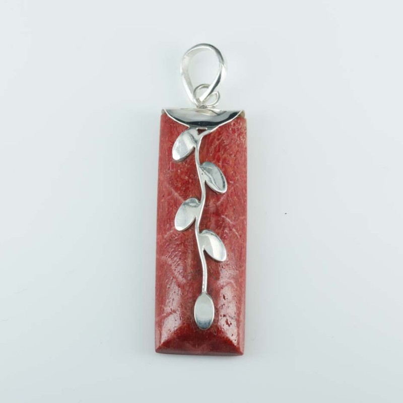 Pendant Rectangle Coral