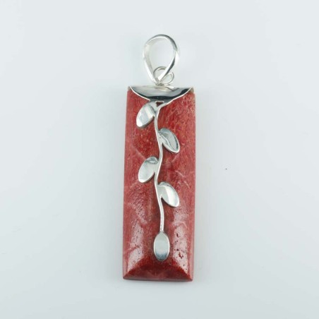 Pendant Rectangle Coral
