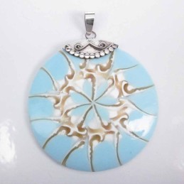 Pendant Round Mix Shells
