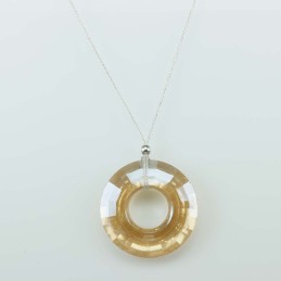 Necklace Donut Champain color