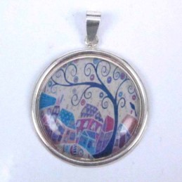 Pendant Round 28mm. Image Tree
