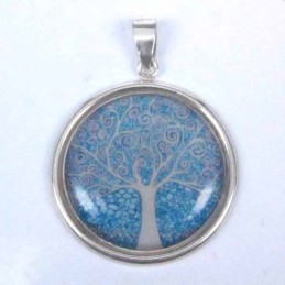 Pendant Round 28mm. Image Tree