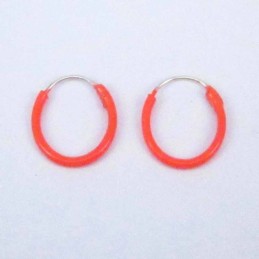 Ea Hoop 1.2X12mm. Orange Color