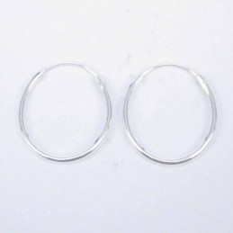 Ea Hoop 1.2X18mm. Plain Color