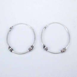 Ea Hoop 1.2X20mm. Bali style