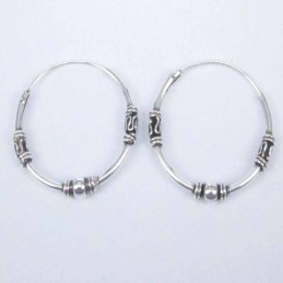 Ea Hoop 1.2X20mm. Bali style