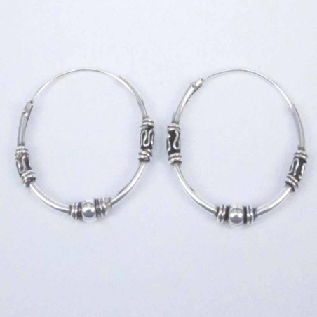 Ea Hoop 1.2X20mm. Bali style