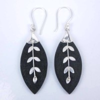 Earrings Volcano Stone