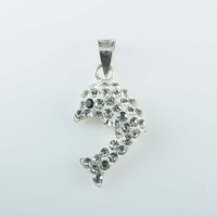 Pendant Dolphin crystal