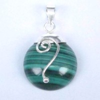 Pendants Malachite Stone