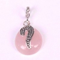 Pendants Rose Quartz Stone