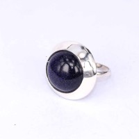 Rings Blue Sun Stone