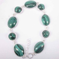 Bracelets Malachite Stone
